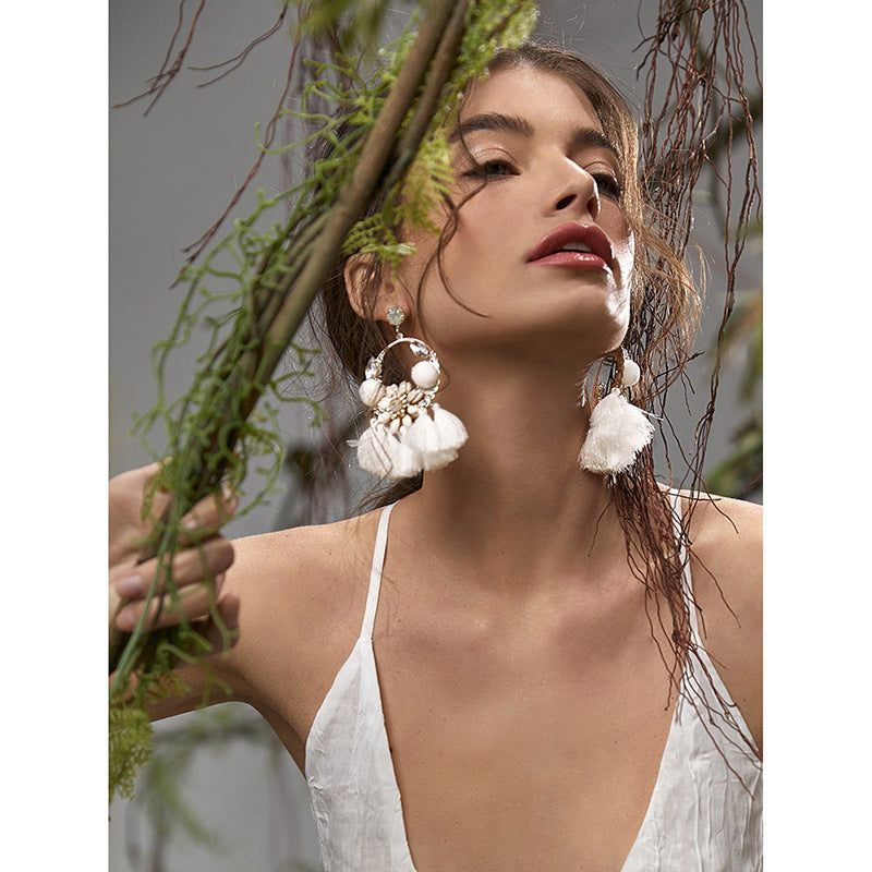 Bohemian Style Tassel Earrings – Free Delivery