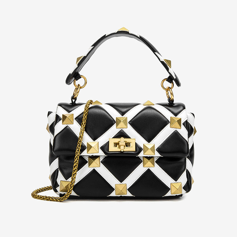 Chic Plaid Shoulder Bag - Free Delivery