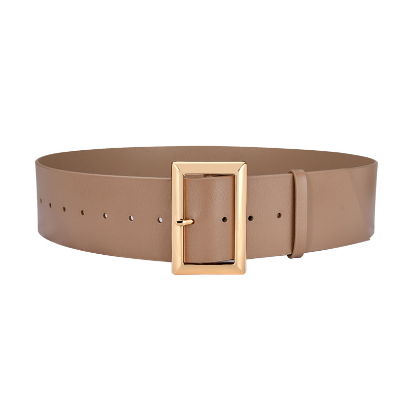 Women’s Patent Leather Wide Waistband Dress Belt – Free Delivery