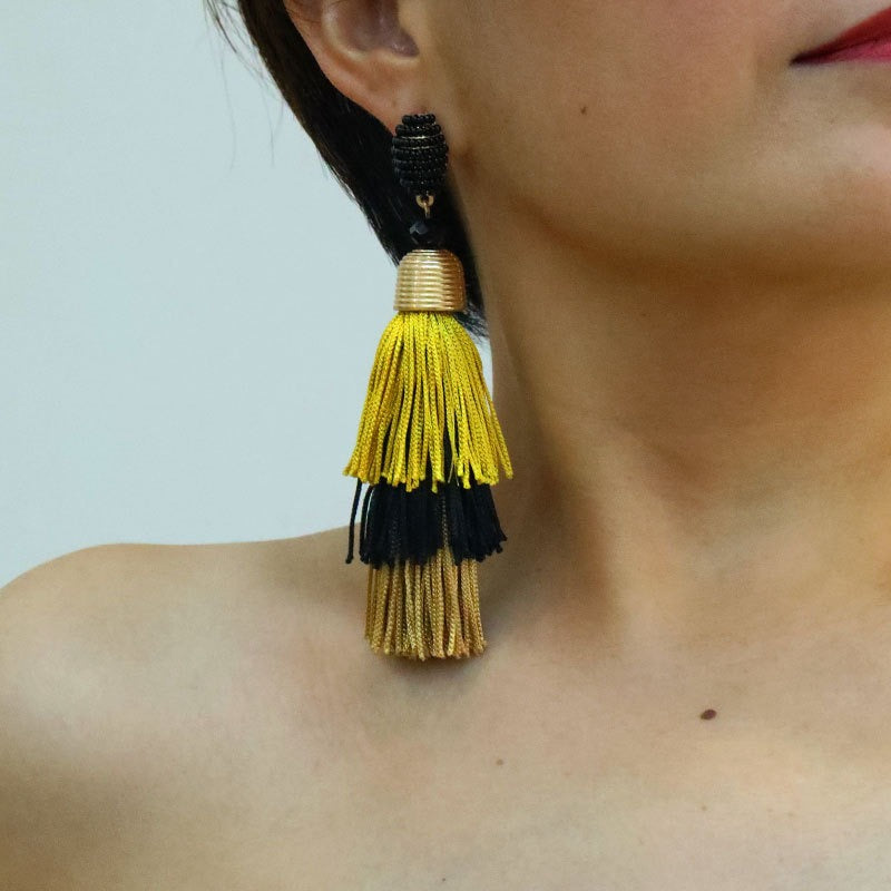 Bohemian Style Long Tassel Earrings For Women - Free Delivery