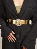 Women's High Quality Luxury Pin Buckle Gold Belt – Free Delivery