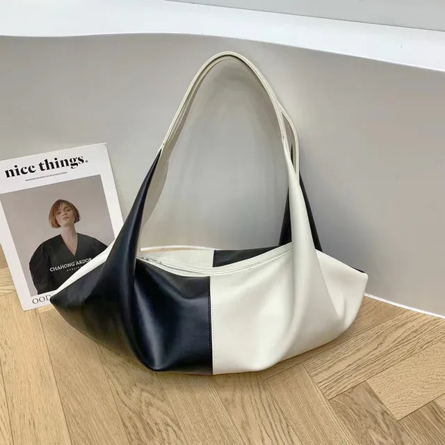 Checkerboard Vintage Style Women’s Underarn Shoulder Bag