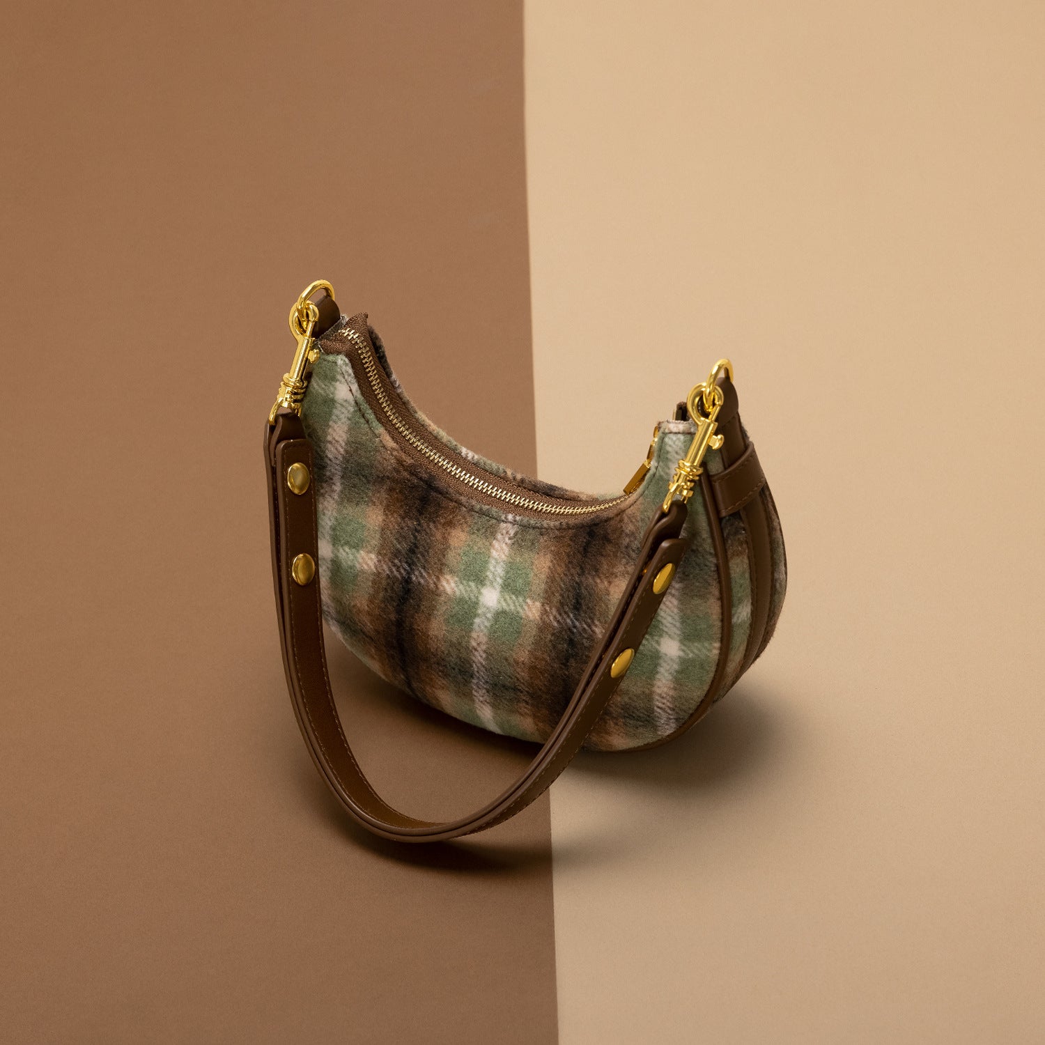 Luxury Chic Denim Hobo Shoulder Bag - Free Delivery