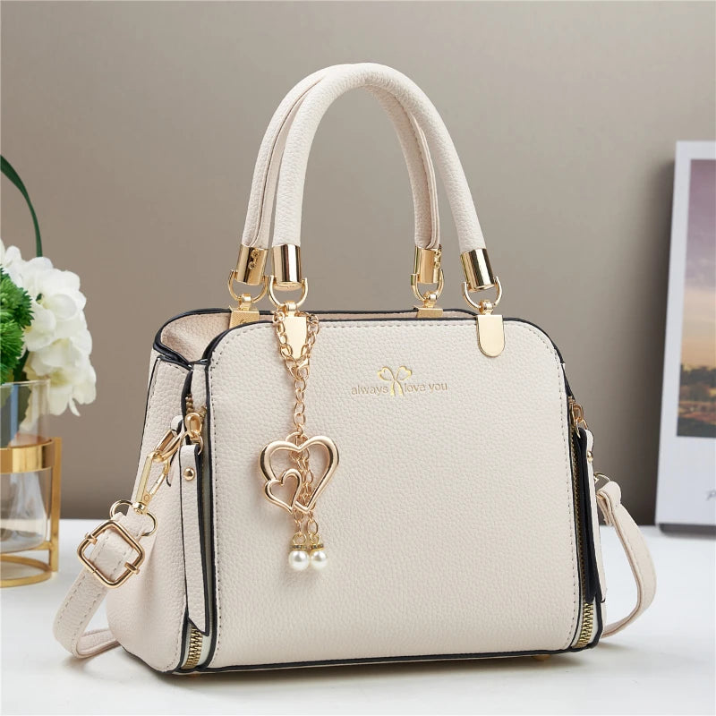 New Soft Leather Crossbody & Tote Luxury Handbag – Free Delivery