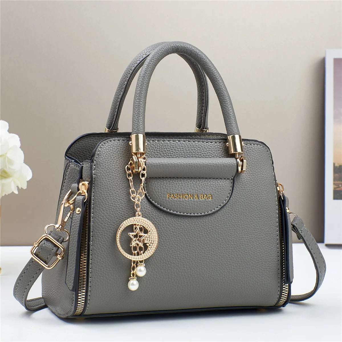New Soft Leather Crossbody & Tote Luxury Handbag – Free Delivery