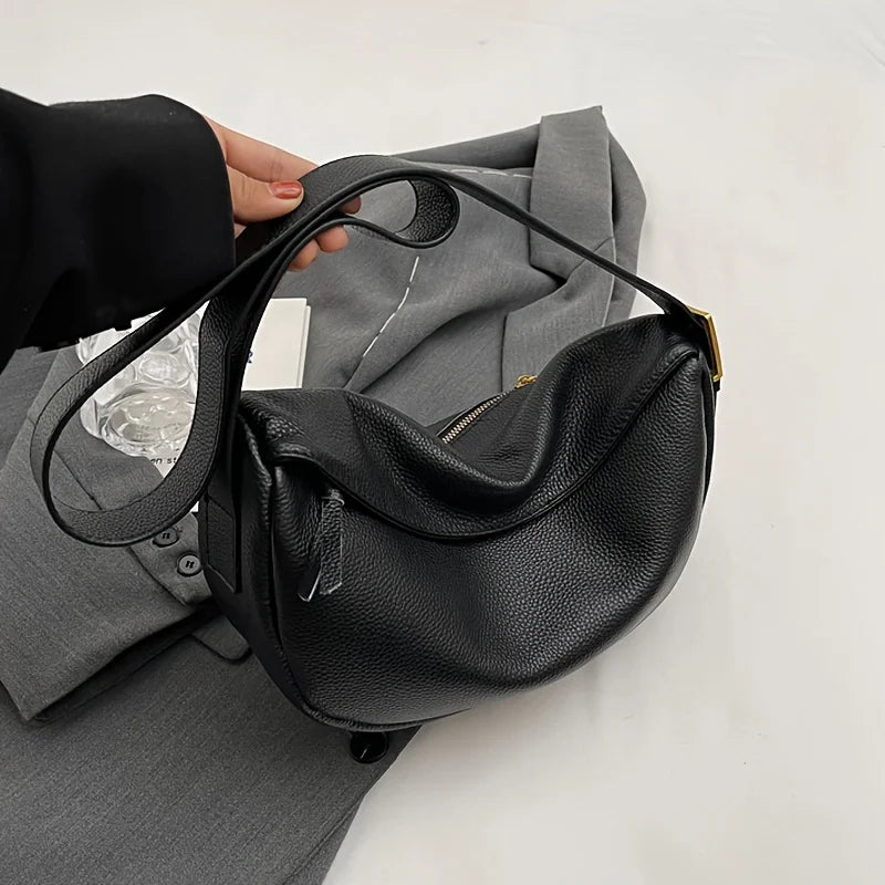 Women’s Fashionable Retro Leather Handbag Crossbody – Free Delivery