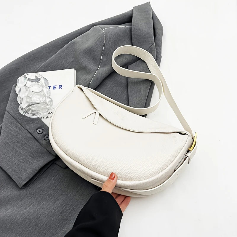 Women’s Fashionable Retro Leather Handbag Crossbody – Free Delivery