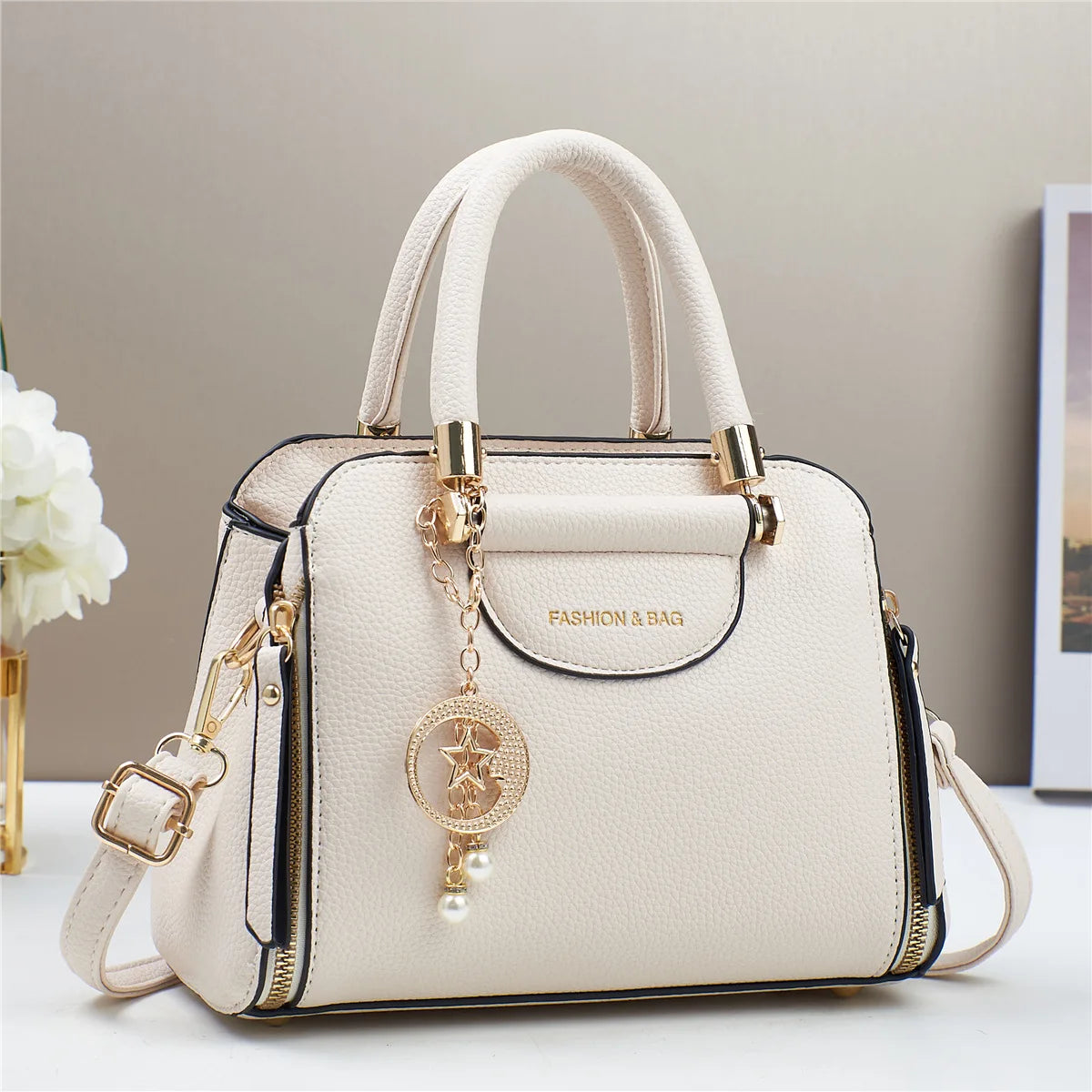 New Soft Leather Crossbody & Tote Luxury Handbag – Free Delivery
