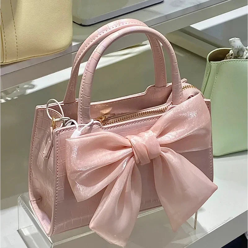 Women's Clutch Purse Handbag With Bow
